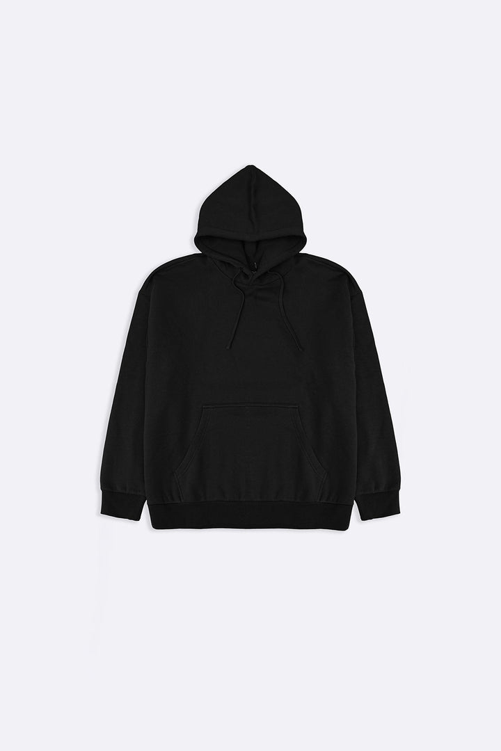 BLACK CLASSIC OVERSIZED HOODIE