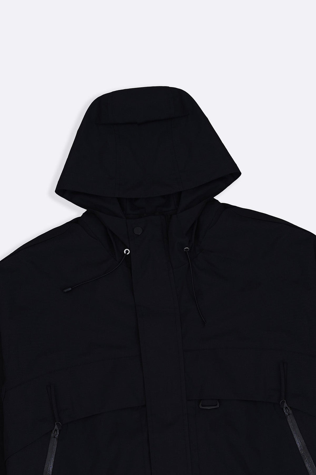 BLACK UTILITY PARKA