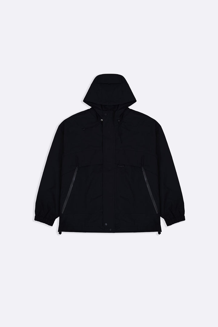 BLACK UTILITY PARKA