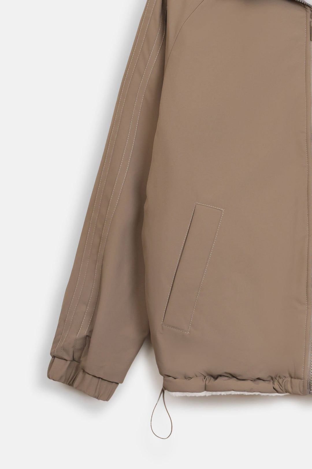 REVERSIBLE SHERPA PUFFER