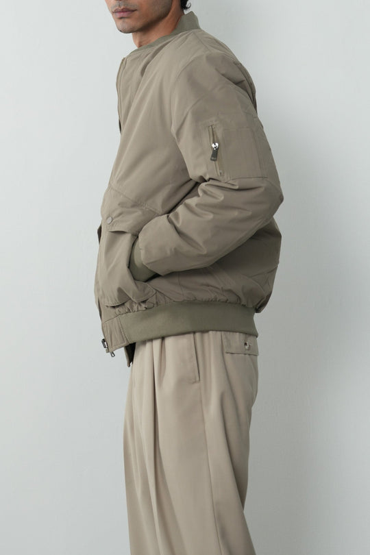 REVERSIBLE BOMBER JACKET