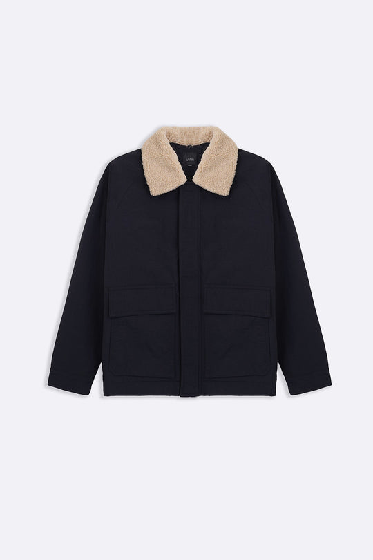 BLACK SPORT SHERPA JACKET