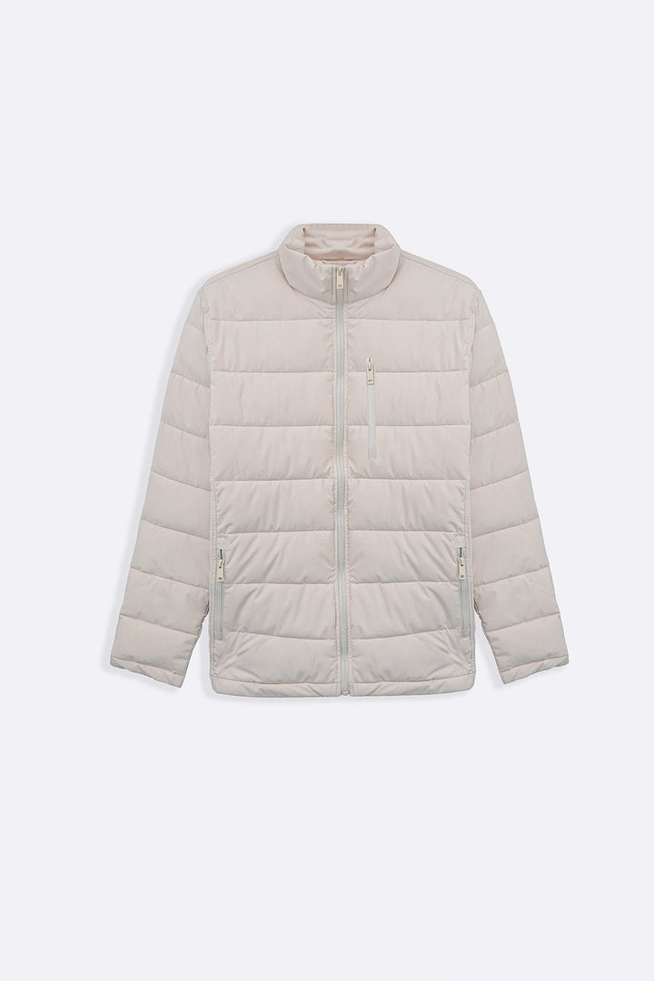 BEIGE EVERYDAY PUFFER JACKET