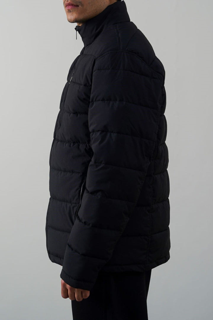 BLACK EVERYDAY PUFFER JACKET