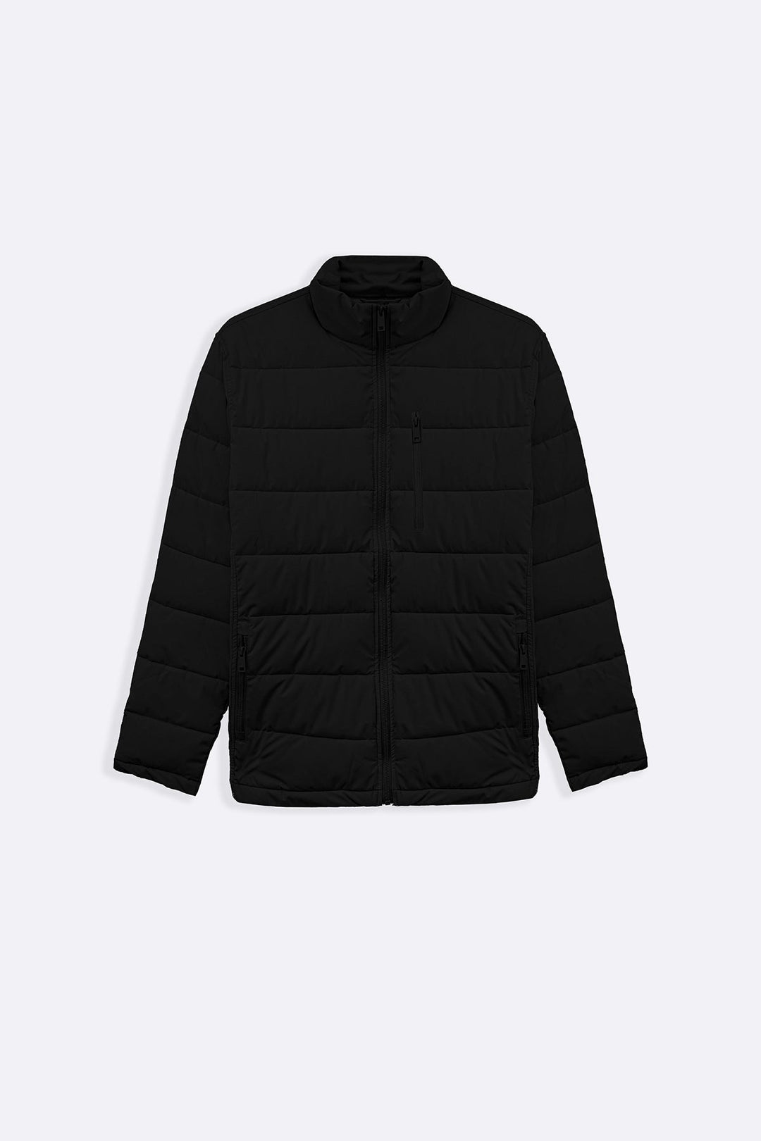 BLACK EVERYDAY PUFFER JACKET