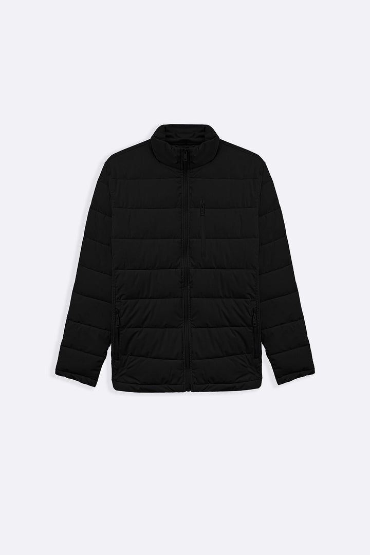 BLACK EVERYDAY PUFFER JACKET
