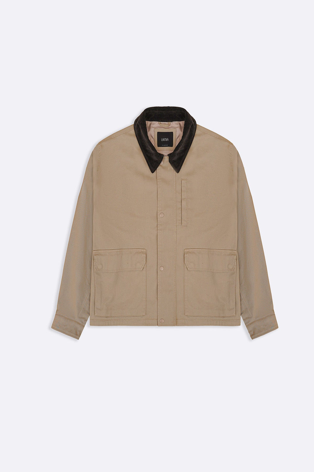 BEIGE UTILITY JACEKT