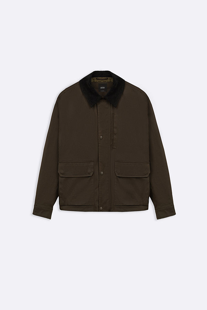 OLIVE UTILITY JACEKT