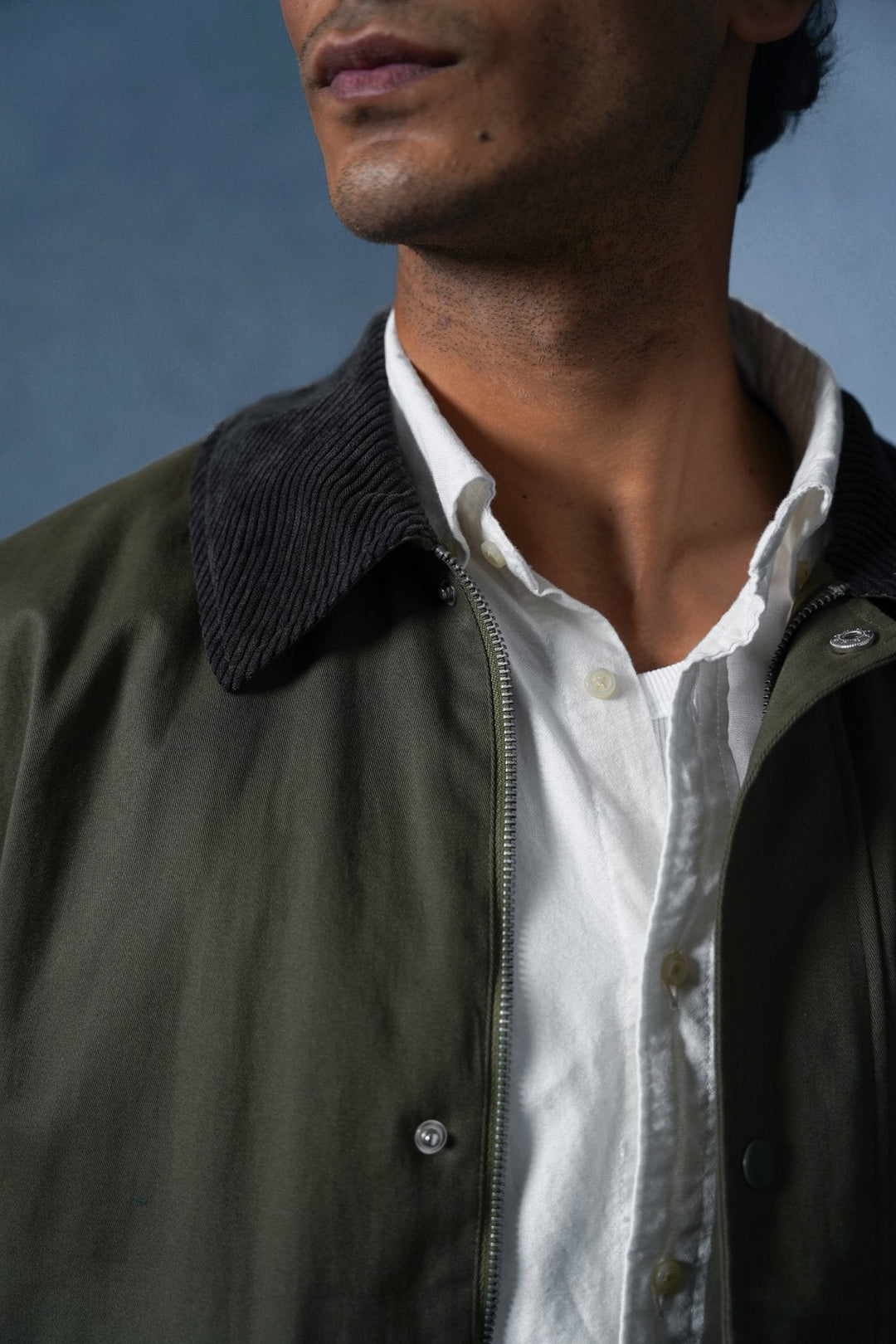 OLIVE UTILITY JACEKT