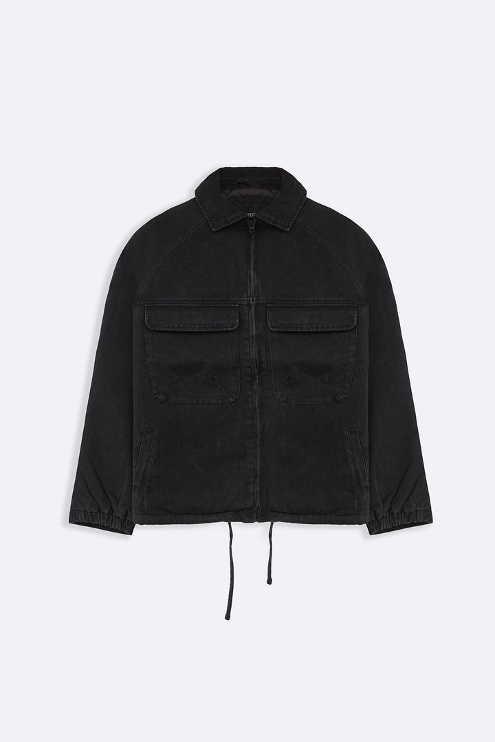 BLACK JAPANESE DENIM JACKET