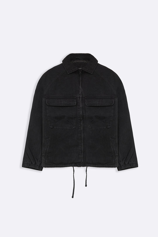 BLACK JAPANESE DENIM JACKET