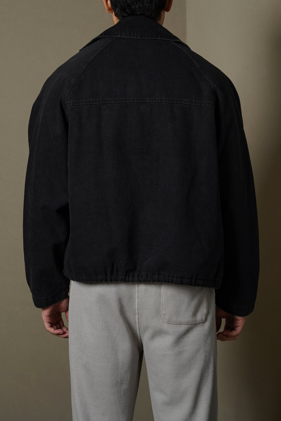 BLACK JAPANESE DENIM JACKET