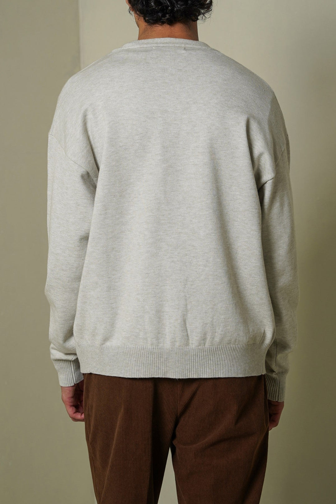 OAT WHITE GRANDPA'S CARDIGAN