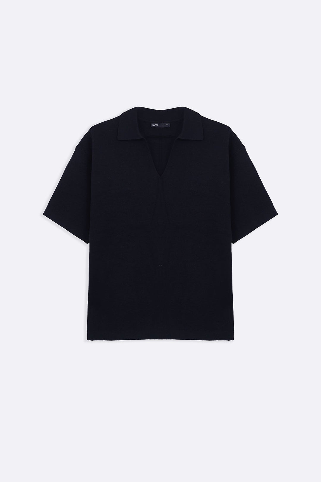 BLACK HALF SLEEVES SWEATER