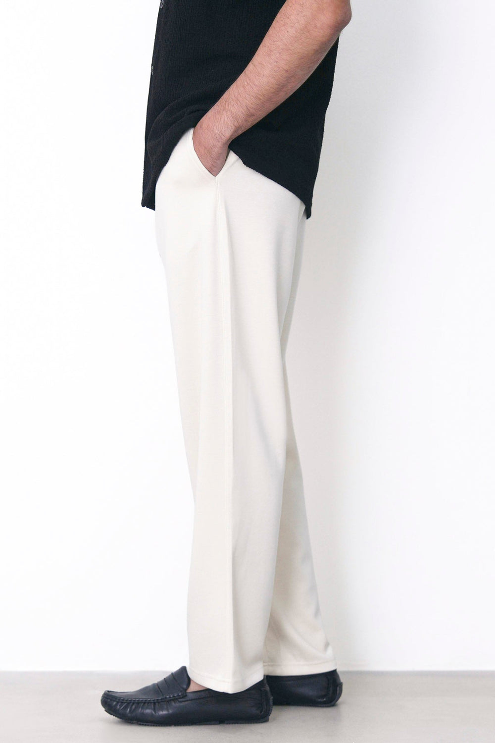 IVORY FORMAL PANTS