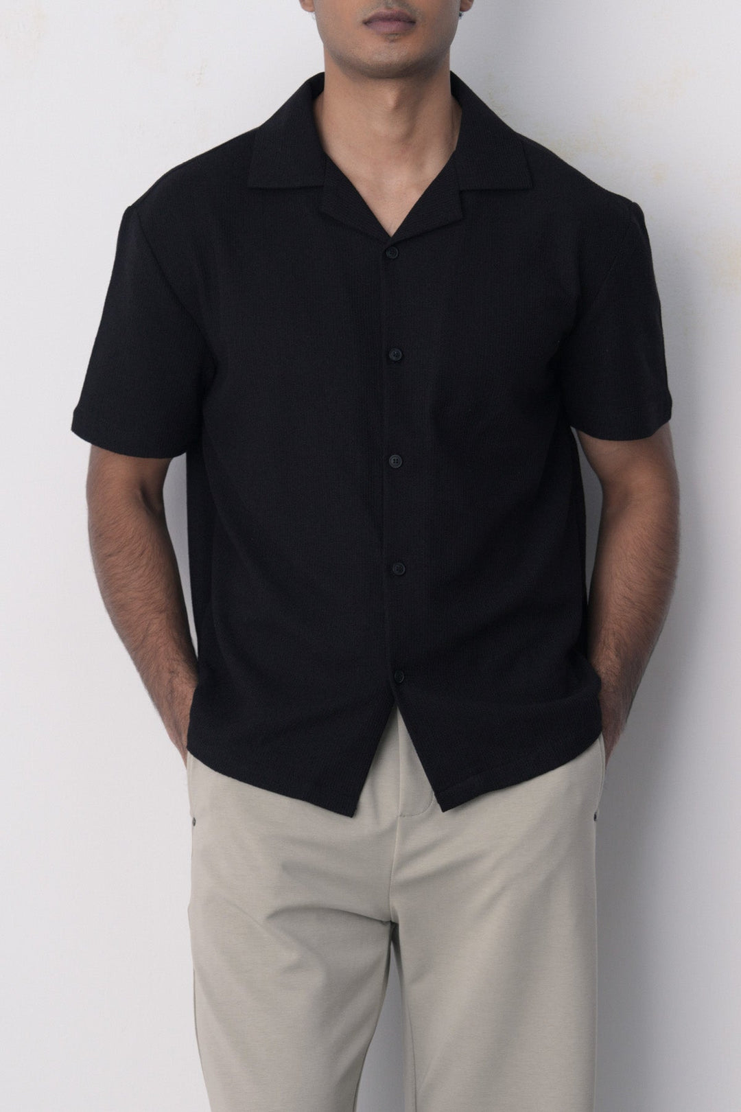 RESORT COLLAR RELAXED SHIRT