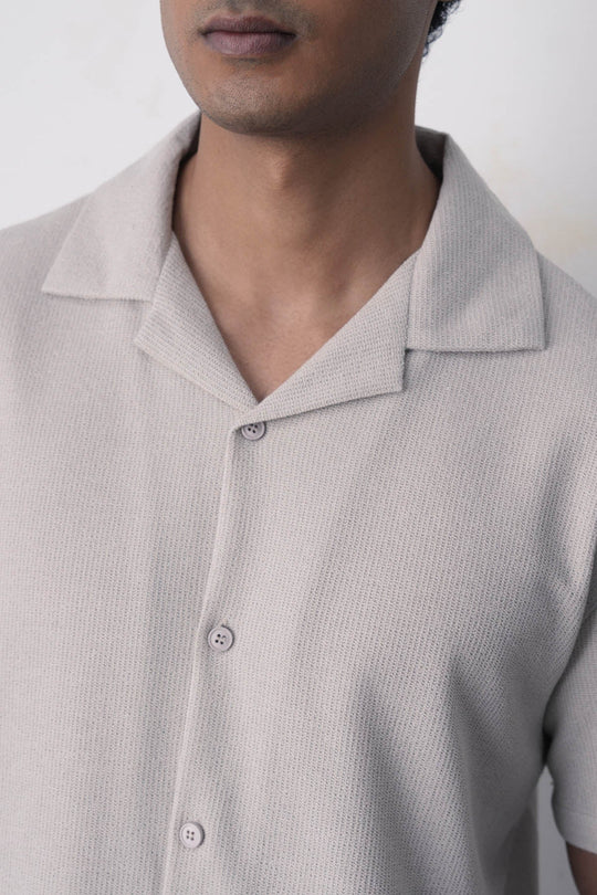RESORT COLLAR RELAXED SHIRT