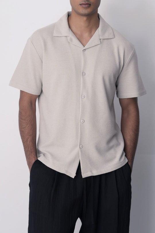 RESORT COLLAR RELAXED SHIRT