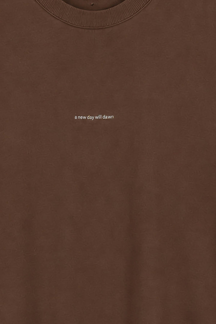 BROWN-WORDS HAVE TWO MEANINGS TEE