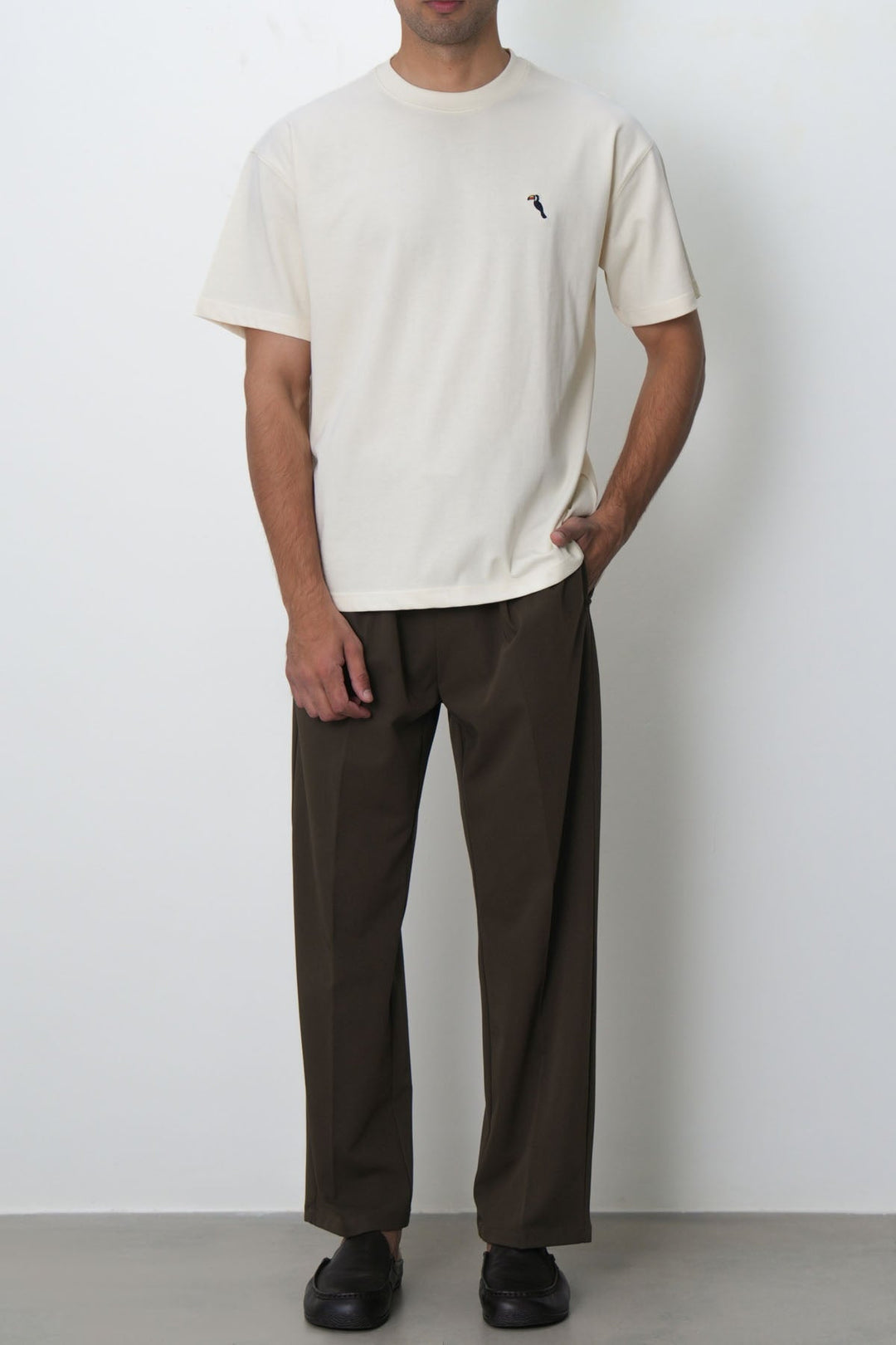 IVORY EVERYDAY COMFORT BIRD TEE