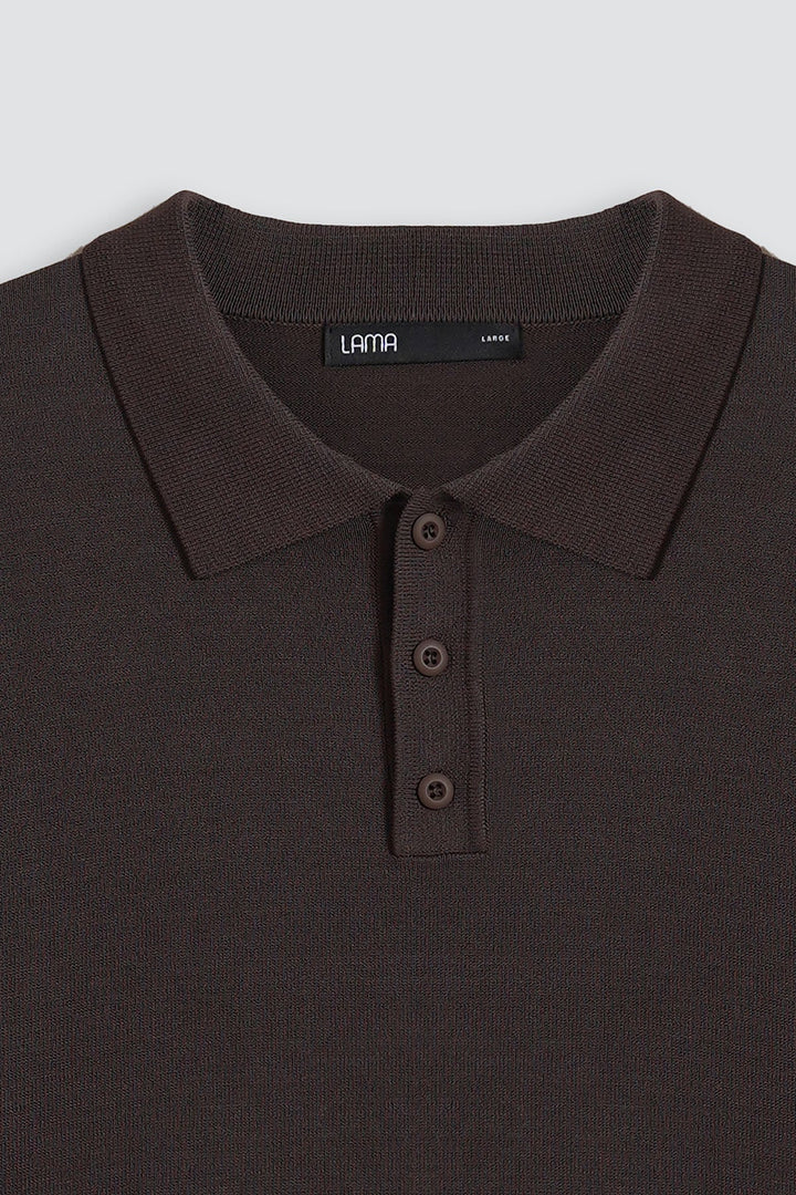 BROWN CLASSIC POLO