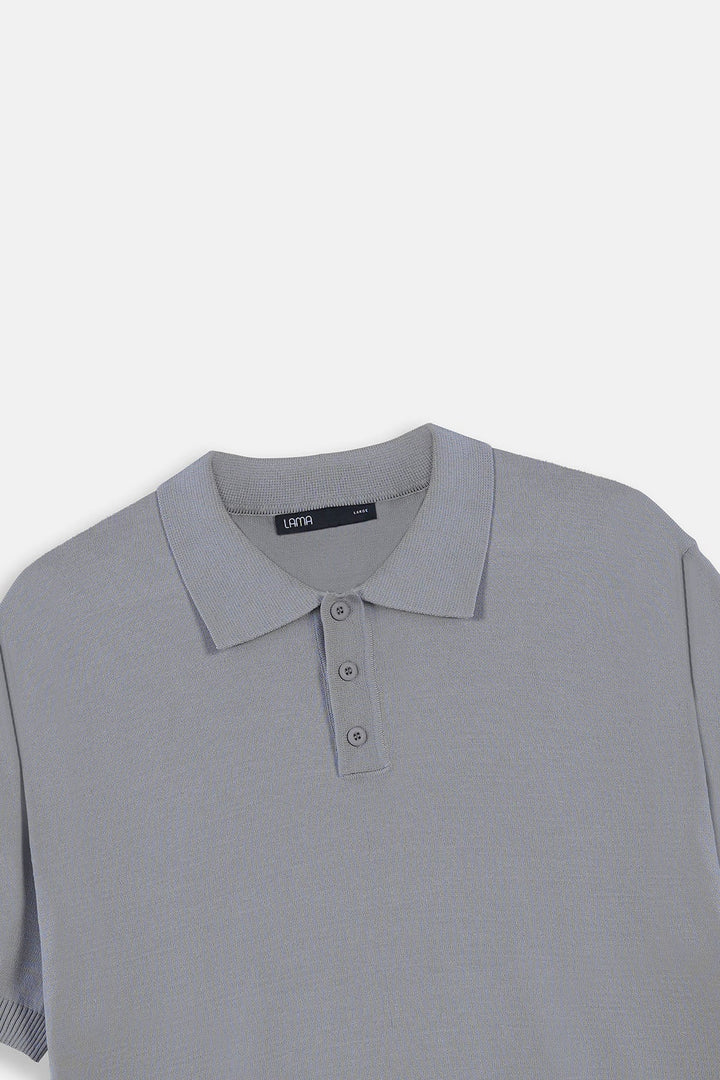GREY CLASSIC POLO