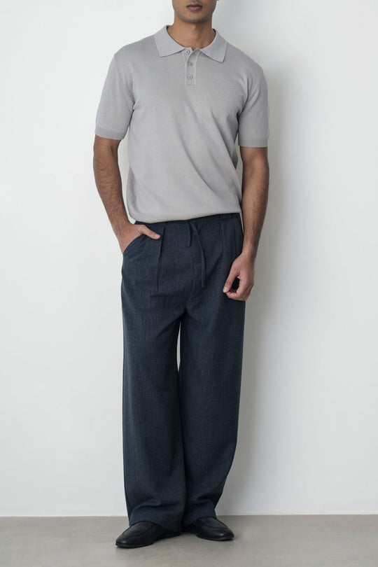 GREY CLASSIC POLO