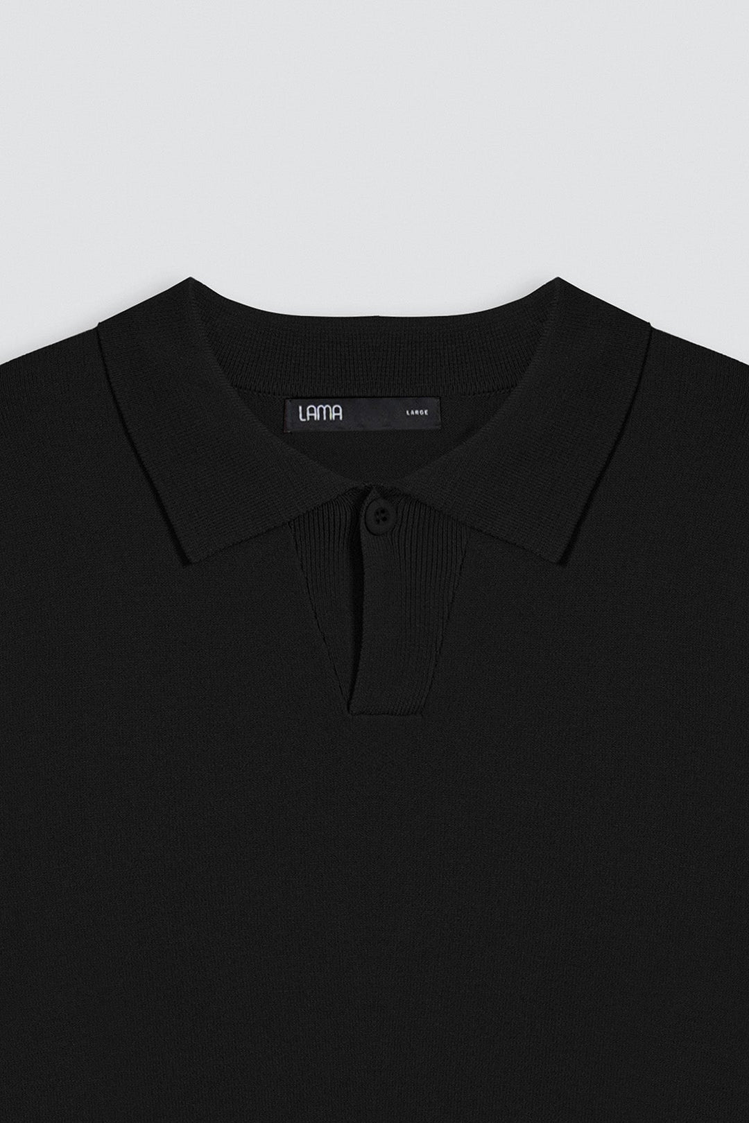 BLACK JHONNY COLLAR POLO