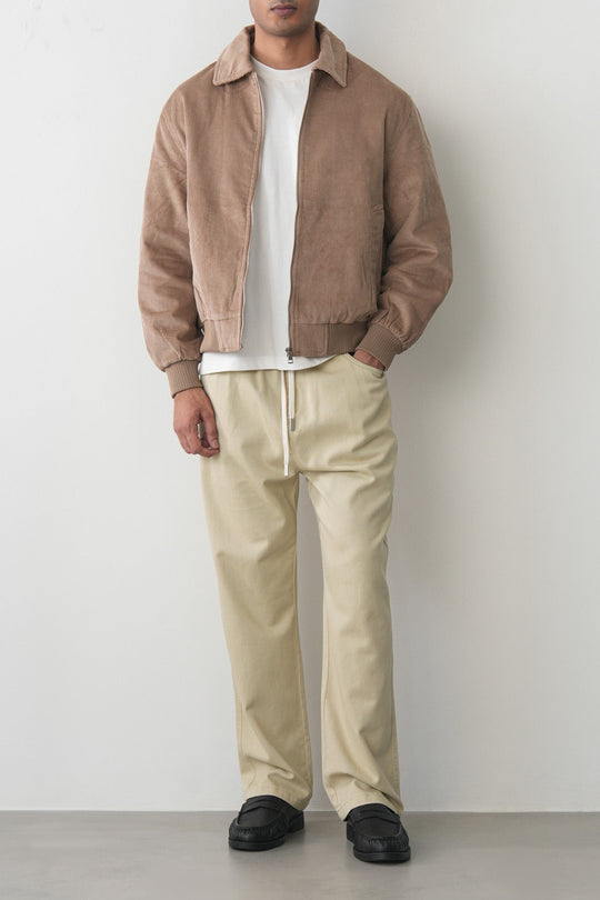 CORDUROY BOMBER JACKET