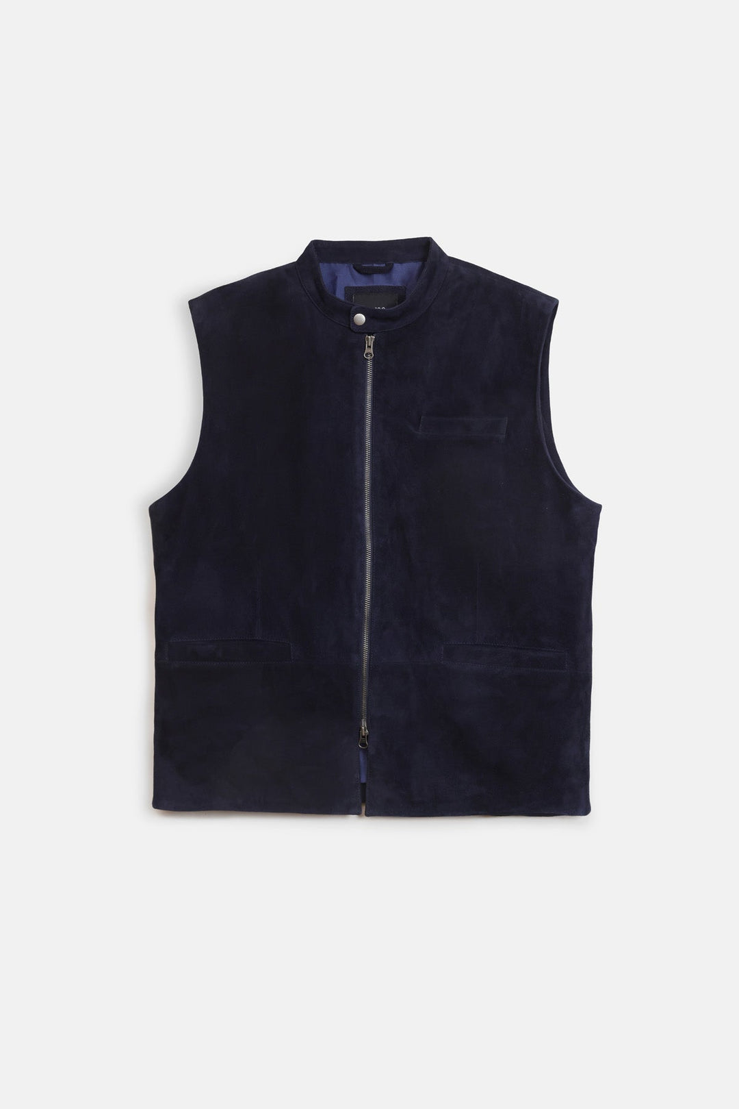 100% LEATHER GILET