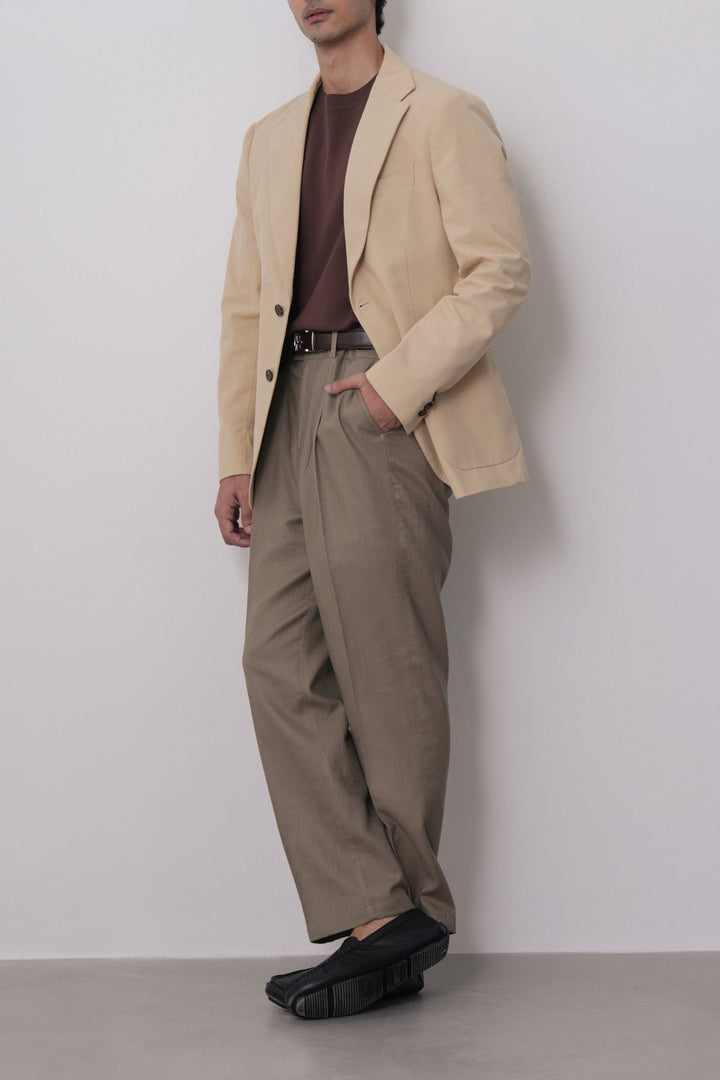 CLASSIC COTTON BLAZER
