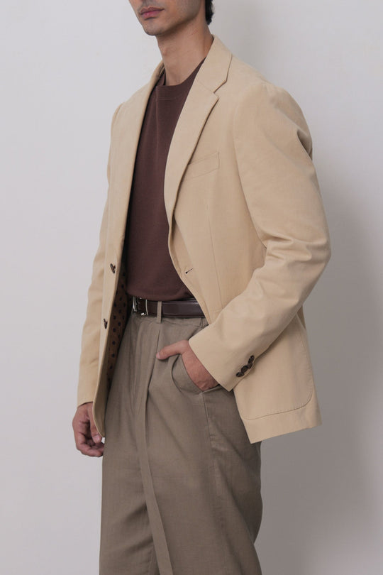 CLASSIC COTTON BLAZER