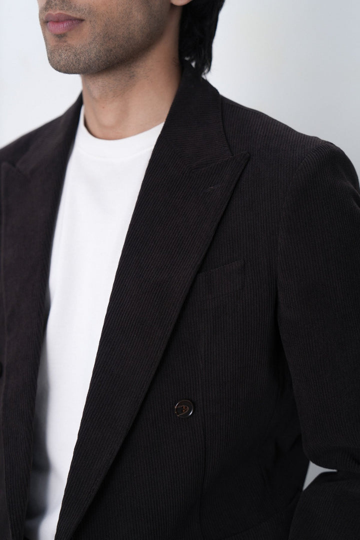 DOUBLE BREASTED BLAZER