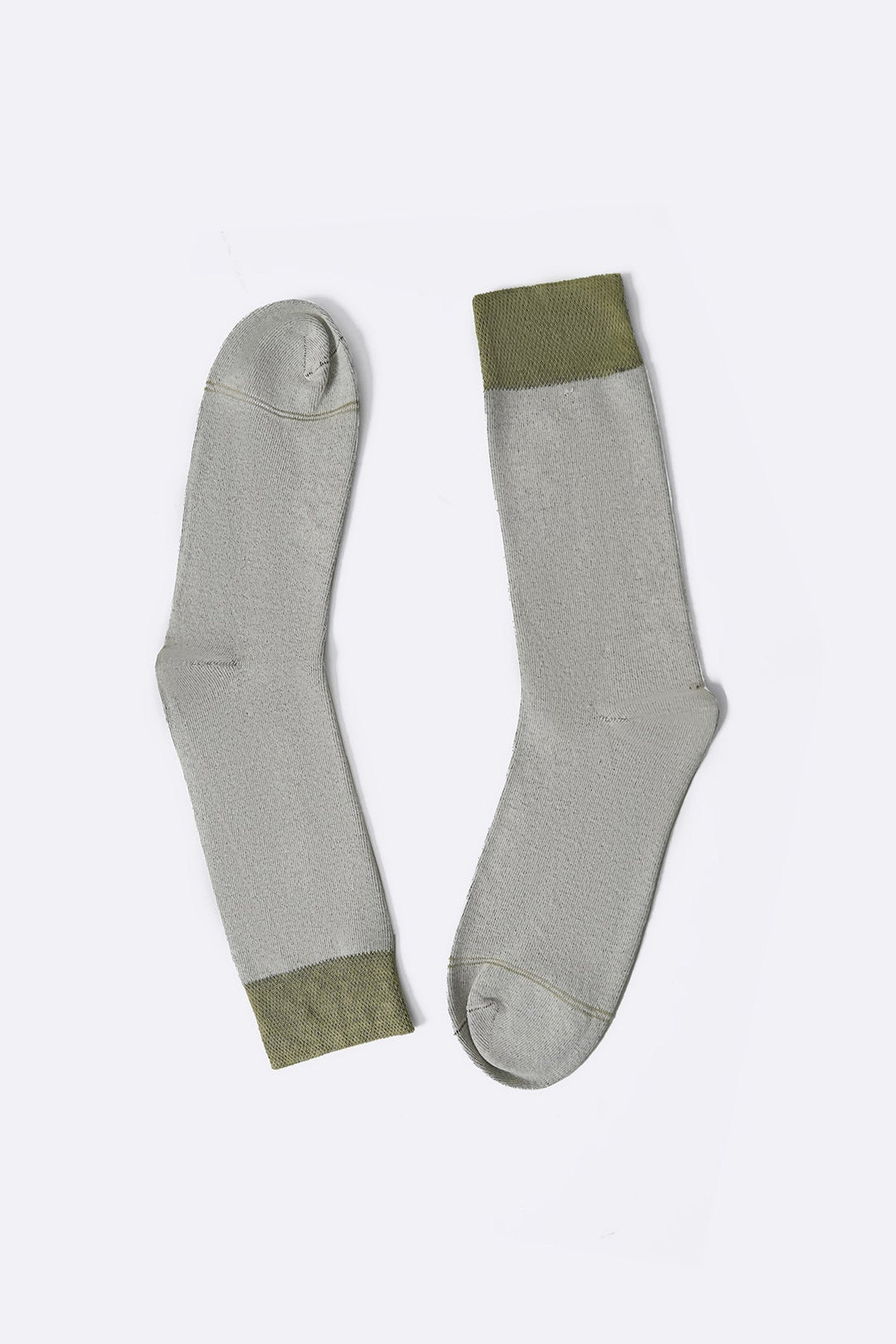 OLIVE MUSTARD 2-PACK CREW SOCKS