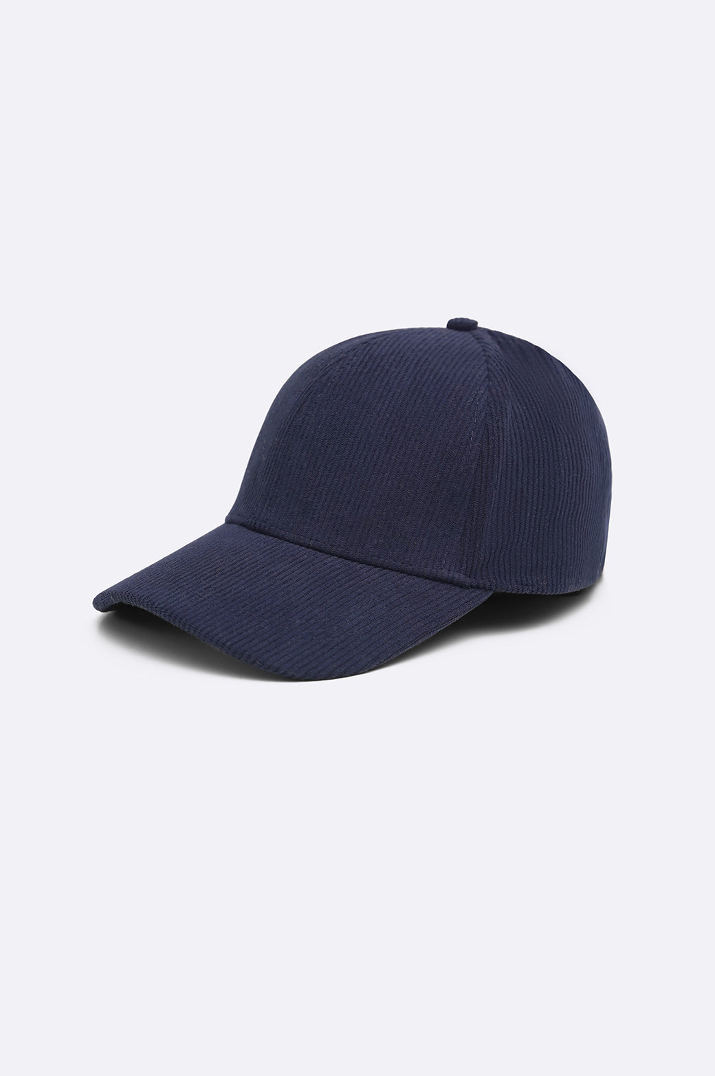 NAVY CORDUROY CAP