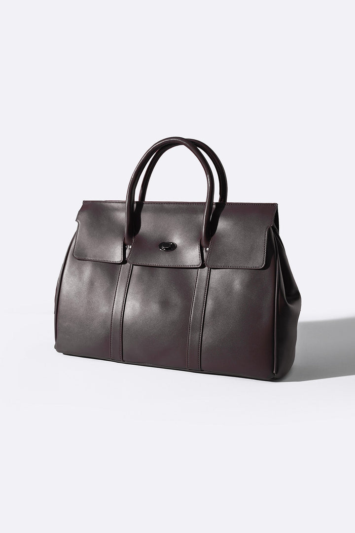BROWN STUDIO TOTE