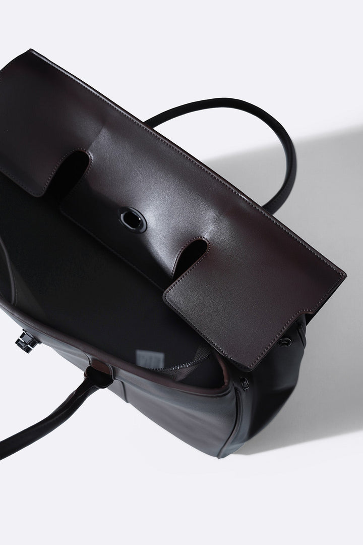 BROWN STUDIO TOTE