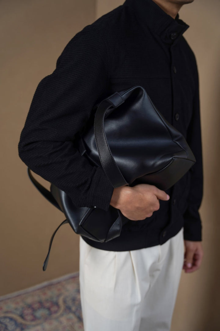 BLACK CITY SLOUCH BAG