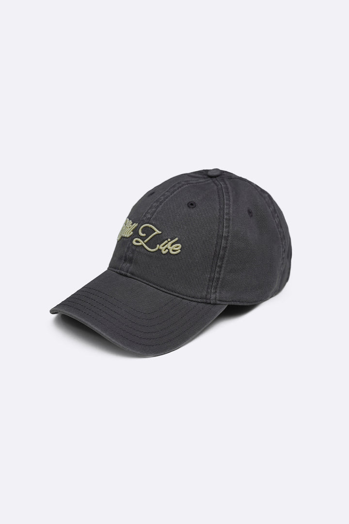 GREY STILL LIFE COTTON CAP