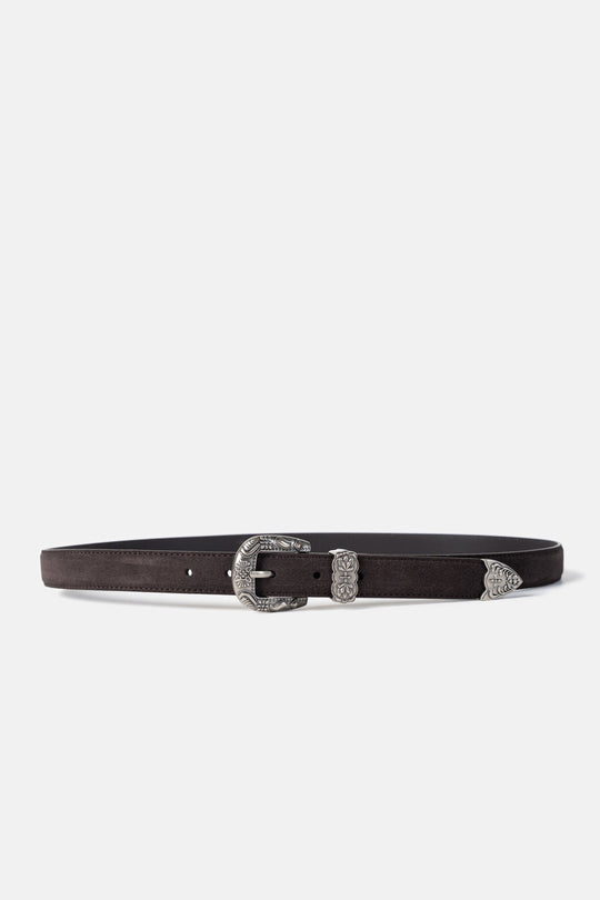 Artisanal Suede Belt