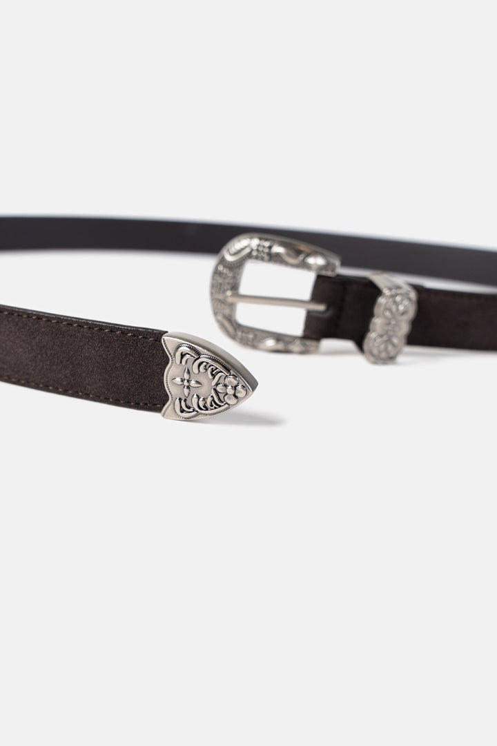 Artisanal Suede Belt
