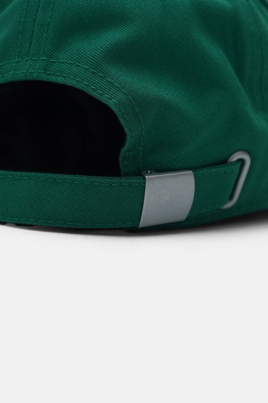 GREEN-EMBROIDERED "P" CAP