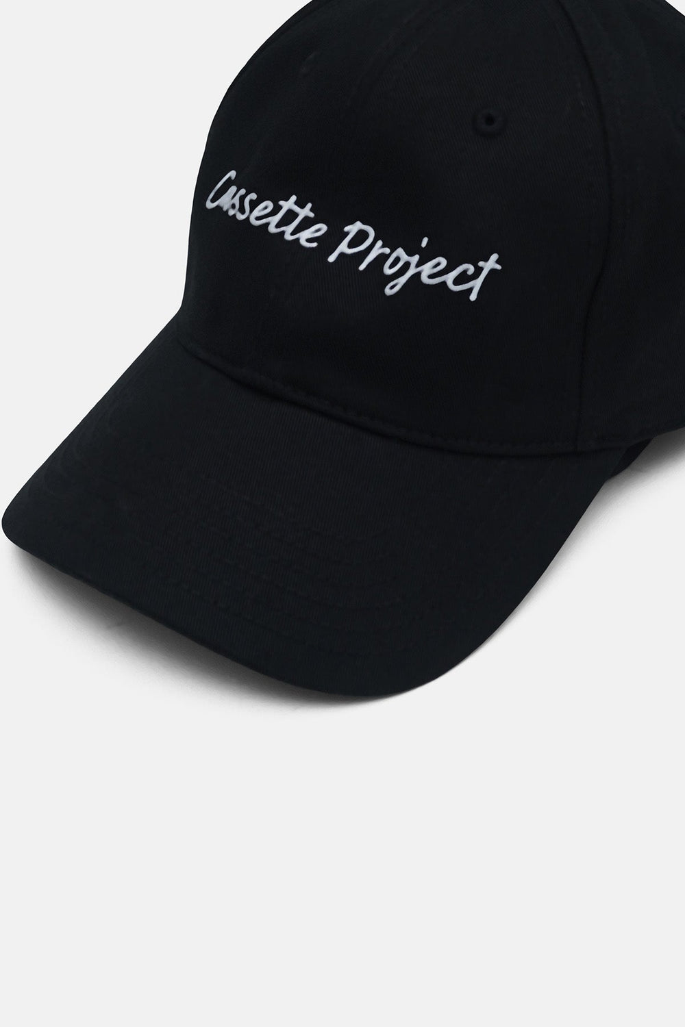 BLACK-CASSETTE COTTON CAP