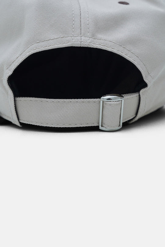 BEIGE-CLUB ACCESS COTTON CAP