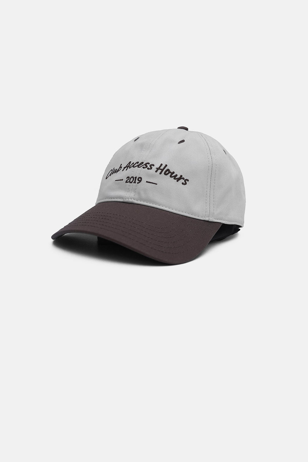 BEIGE-CLUB ACCESS COTTON CAP