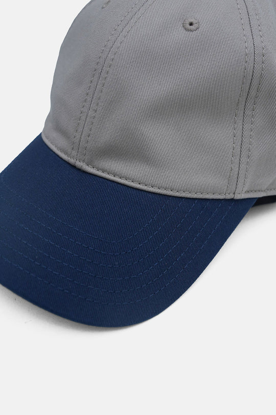 TAUPE-CONTRAST COTTON CAP