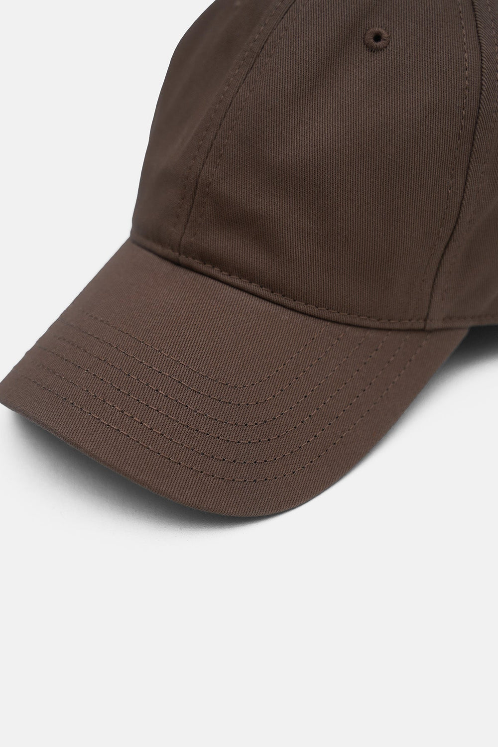 COFFEE-MONOTONE COTTON CAP