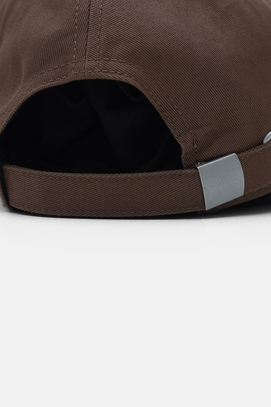 COFFEE-MONOTONE COTTON CAP
