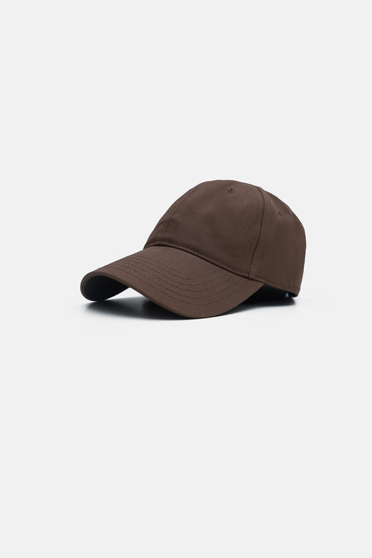 COFFEE-MONOTONE COTTON CAP