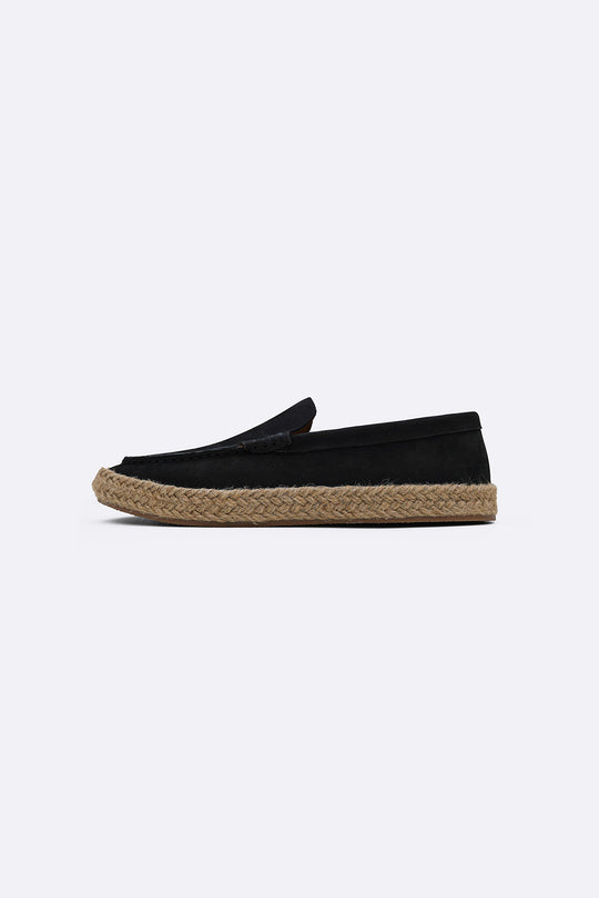 LEATHER SUMMER ESPADRILLES